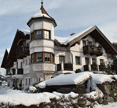 Casa Weilicher in inverno