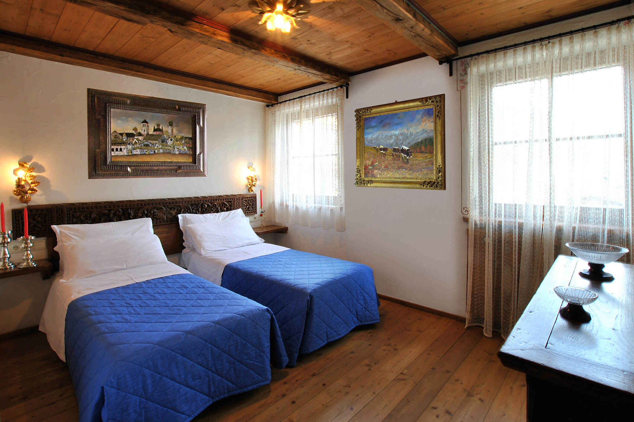 Haus Weilicher - Zwei Einzelbetten - Residence Burgmann Weilicher