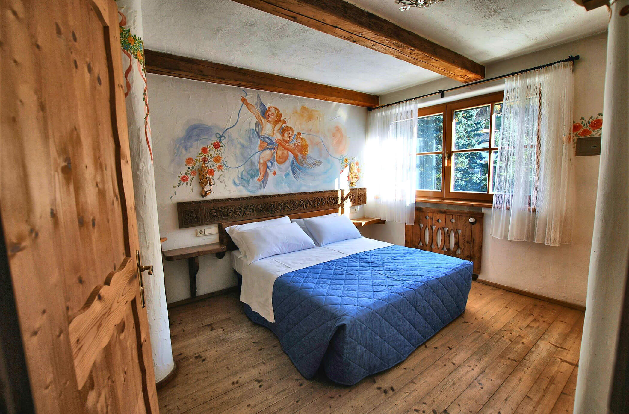 Wohnung Chalet - Schlafzimmer - Residence Burgmann Weilicher