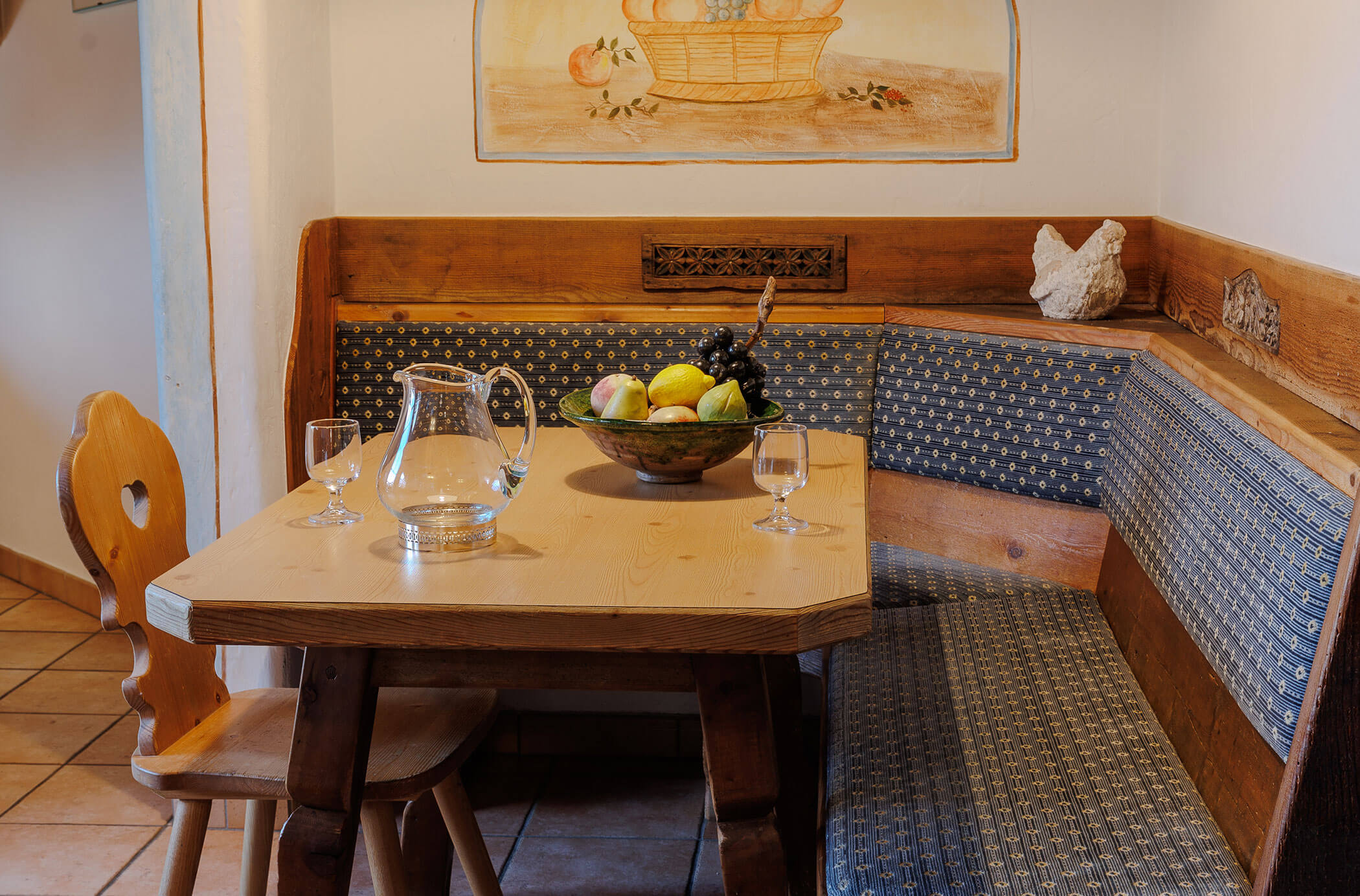 Wohnung Cottage - Esstisch - Residence Burgmann Weilicher