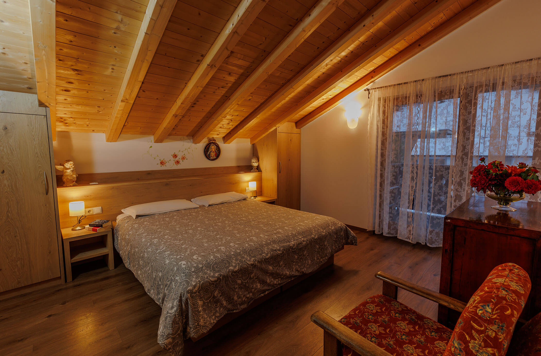 Wohnung Dolomiti - Schlafzimmer - Residence Burgmann Weilicher