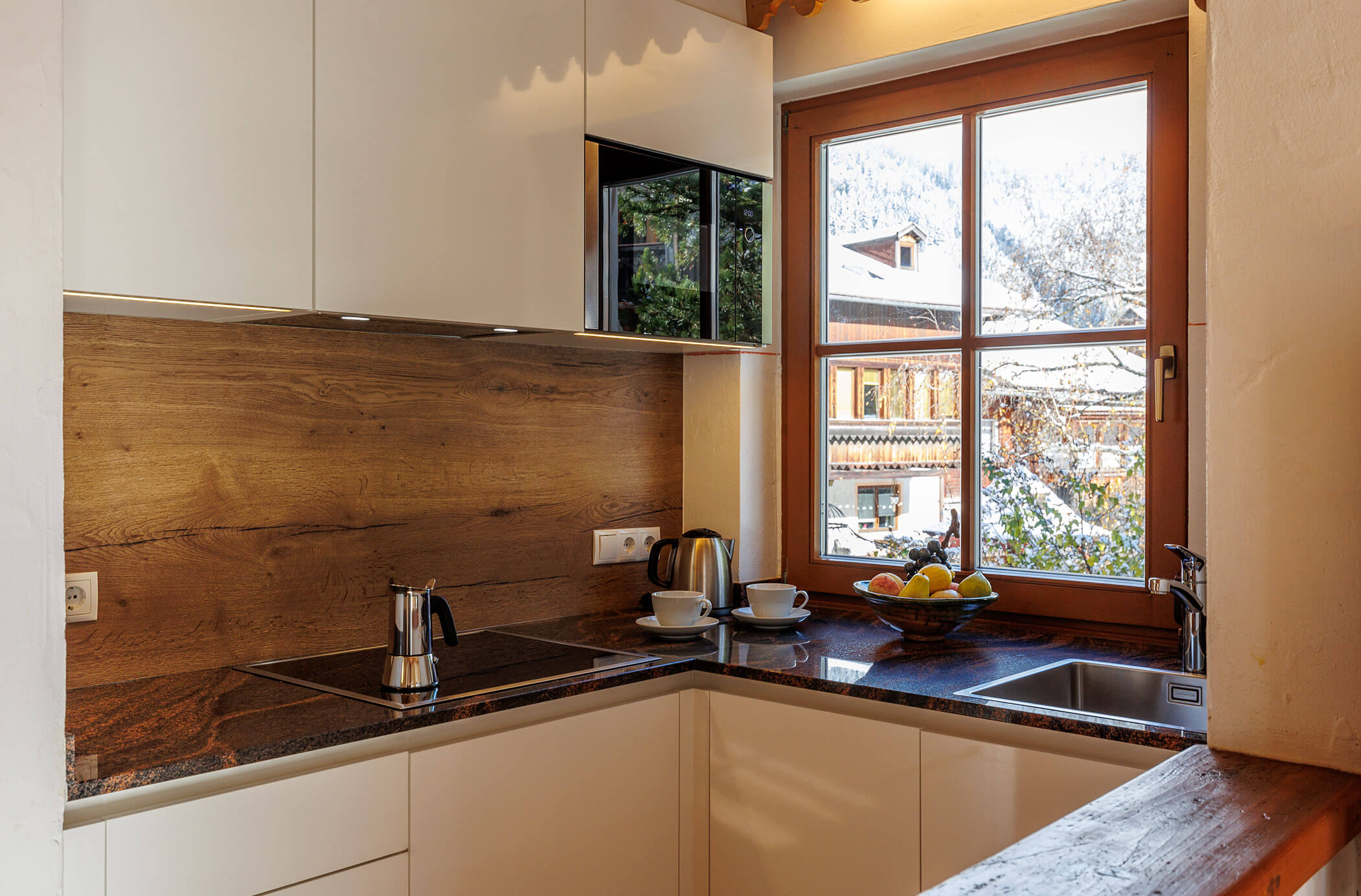 Wohnung Lodge - Küche - Residence Burgmann Weilicher