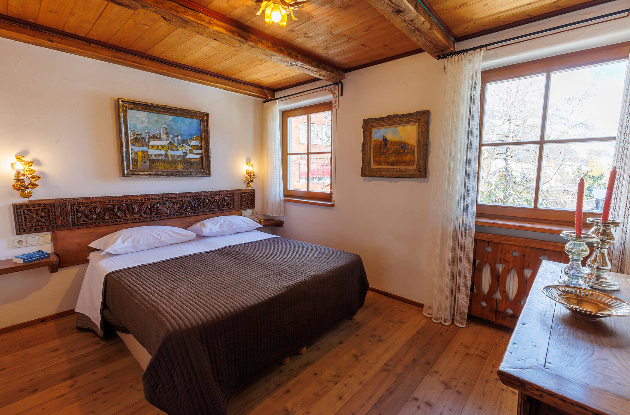Wohnung Lodge - Schlafzimmer - Residence Burgmann Weilicher