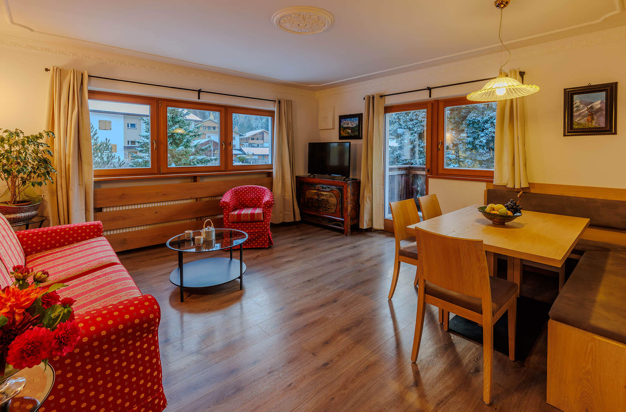 Wohnung Tre Cime Superior - Wohnen - Residence Burgmann Weilicher