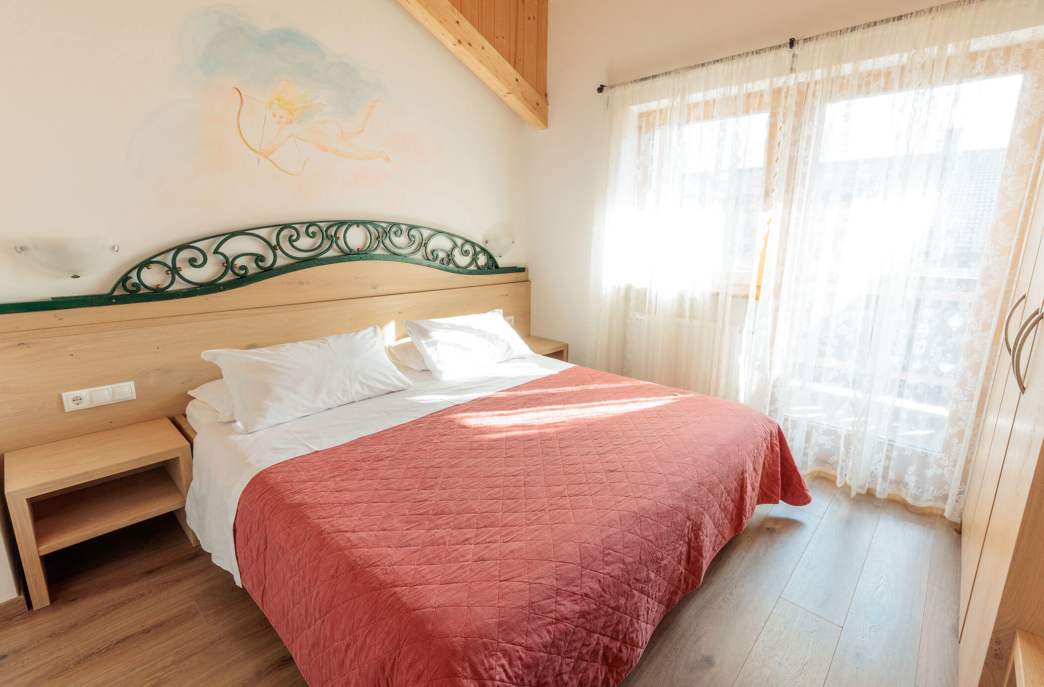 Wohnung Tre Cime - Schlafzimmer - Residence Burgmann Weilicher