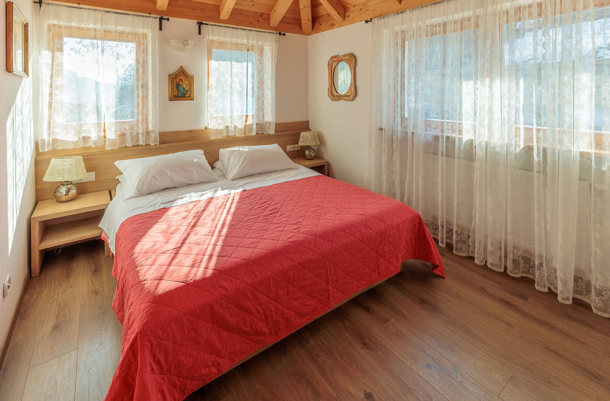 Wohnung Tre Cime - Schlafen - Residence Burgmann Weilicher