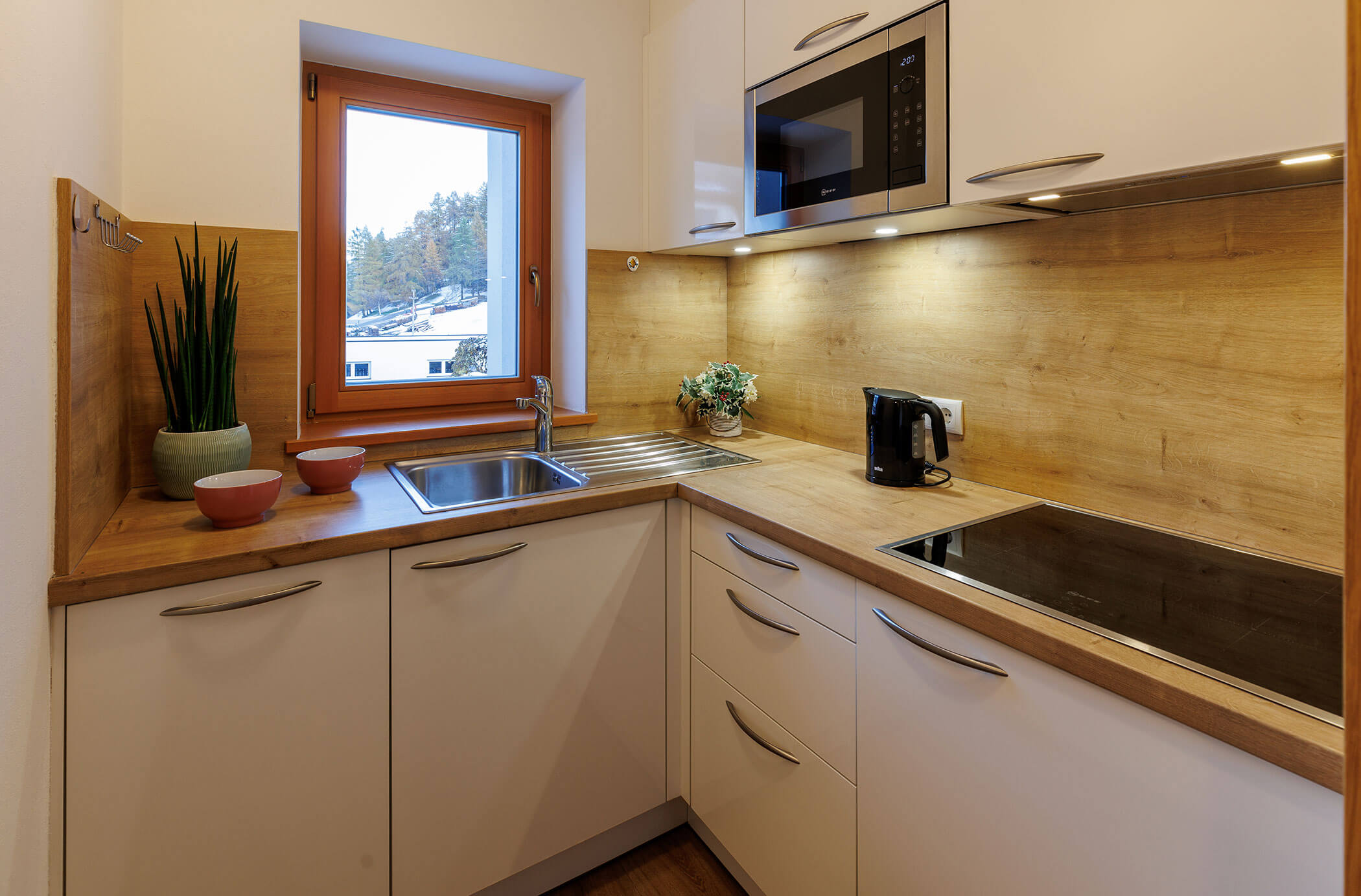 Wohnung Tre Cime - Küche - Residence Burgmann Weilicher